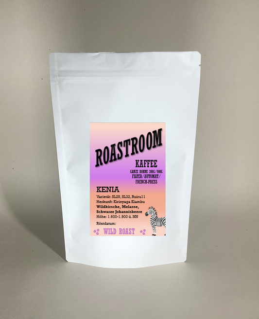 KAFFEE - Wild Roast- Kenia  Kijani/ Kirsche,Chassis